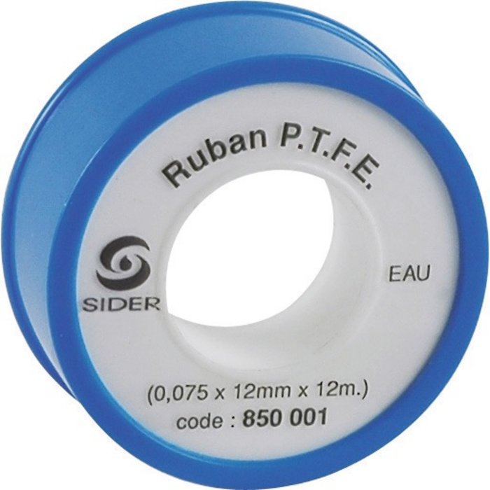 Ruban téflon PTFE - Longueur 12 m