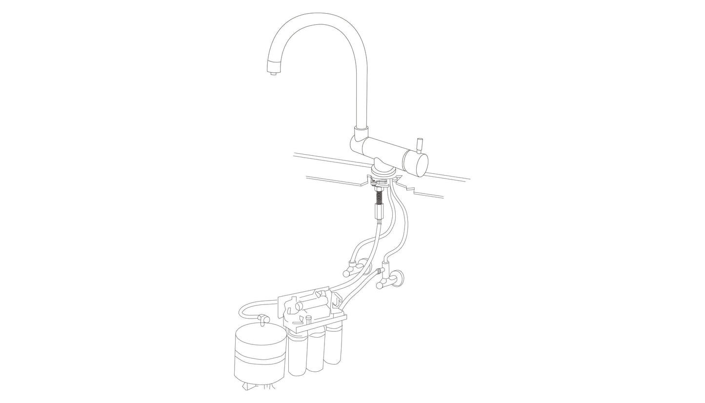 PACK PURE MOVE - eau filtrée, tempérée